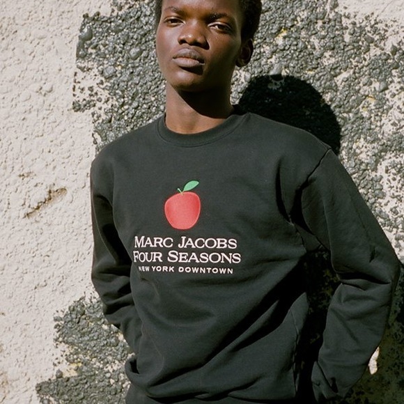 Marc Jacobs Four Seasons collab black Sweatshirt M - Picture 5 of 13